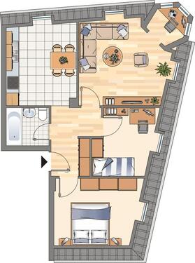Foto - 3 Zimmer Etagenwohnung zur Miete in Dortmund