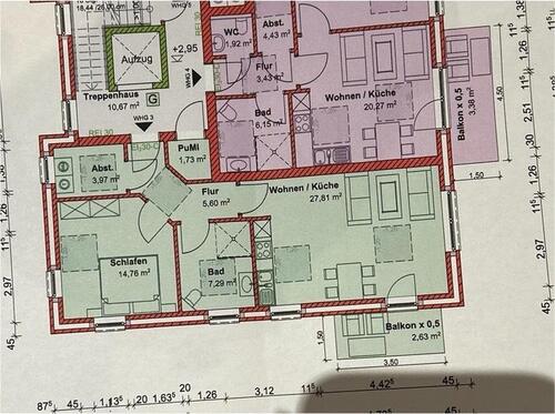 Foto - 2-Zimmerwohnung in Meppen Widukindstraße