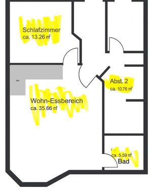 Foto - HN-Ost schöne 2,5 Zimmer ELW Wohnung mit EBK
