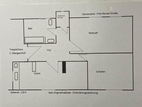 Foto - 2 Zimmer Dachgeschoßwohnung in Wilhelmshaven