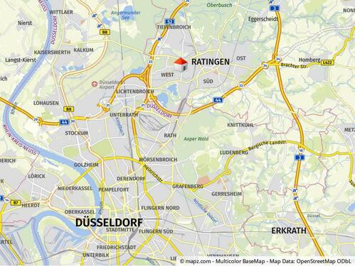 Foto - Etagenwohnung in Ratingen zur Miete