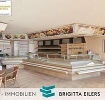Zentrale Ladenfläche in Achim für Bäckerei, Käserei, Fisch- oder Feinkost mit Parkplätzen!