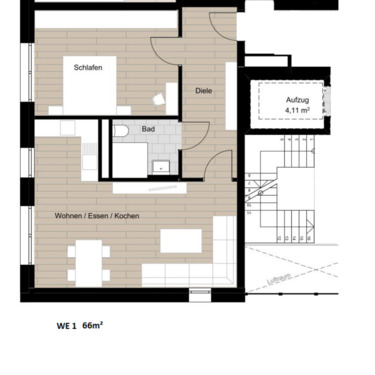 Foto - Barrierefreie Wohnung zu vermieten