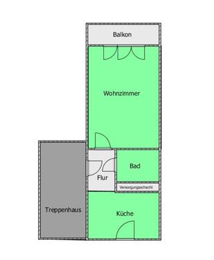 Foto - Etagenwohnung zur Miete in Calau