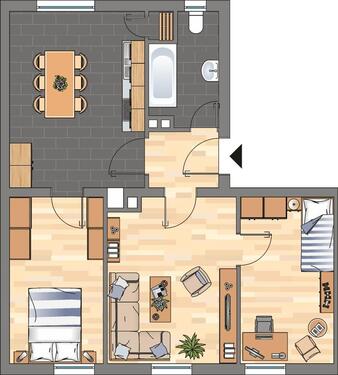 Foto - 3-Zimmer-Wohnung in Neustadt an der Weinstraße