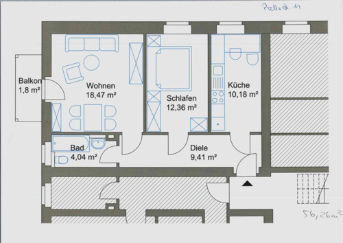 Foto - Etagenwohnung zur Miete in Dresden