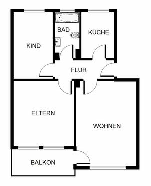 Foto - Etagenwohnung zur Miete in Gelsenkirchen