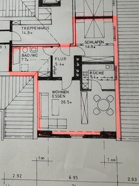 Foto - Wohnung Waidhaus 2.OG mit Einbauküche frei ab 1.12.