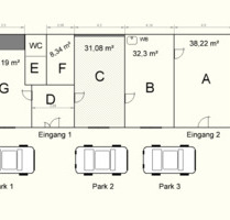 Büro- oder Lagerräume im EG in Freiburg-Haslach zur Untermiete - Freiburg im Breisgau
