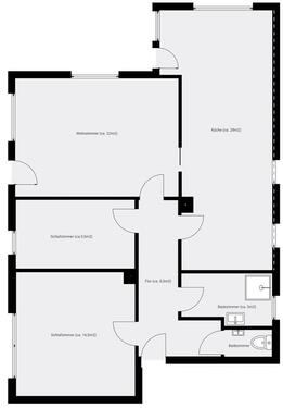 Foto - 90m2 Erdgeschosswohnung mit Garten