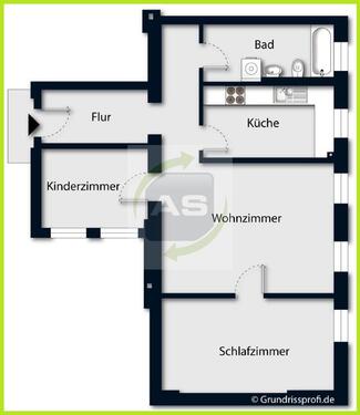 Foto - 3 Zimmer Etagenwohnung zur Miete in Zwickau