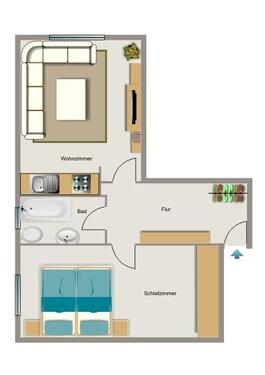 Foto - Etagenwohnung in Oer-Erkenschwick zur Miete