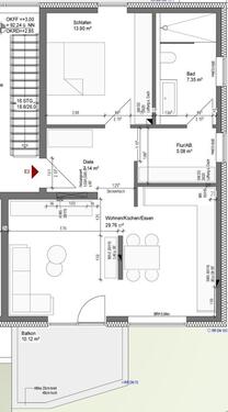 Foto - Etagenwohnung in Melle zur Miete