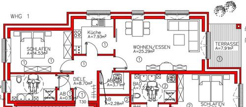 Foto - 1 Zimmer Etagenwohnung zur Miete in Garrel