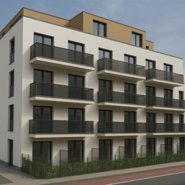 Foto - Moderne 1 -Zimmer-Neubauwohnung in Darmstadt Mitte– ab Februar 20