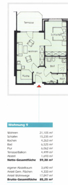 Foto - 2 Zimmer Erdgeschoßwohnung in Gifhorn