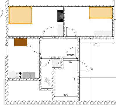 Foto - Kleine Wohnung zu vermieten - 650,00&nbsp;EUR Kaltmiete, ca.&nbsp; 38,00&nbsp;m&sup2;
