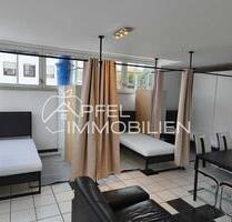 Modernes, möbliertes 1-Zimmer-Apartment mit großer Terrasse und Tiefgaragenstellplatz in - Magstadt