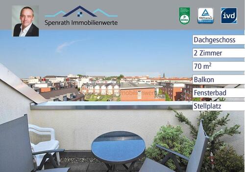 Foto - Über den Dächern von Nippes , schicke 2 Zimmer mit Balkon