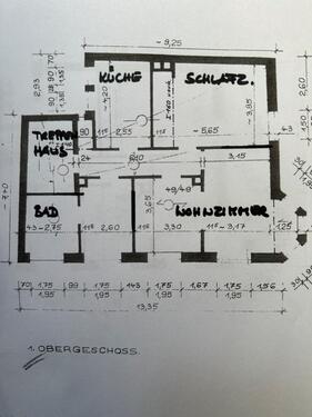 Foto - Wohnung in Bensheimer Zentrum - 880,00 EUR Kaltmiete,
