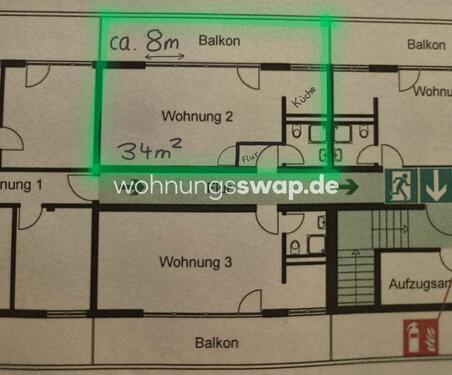 Foto - 1 Zimmer Etagenwohnung in Mainz