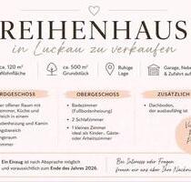 Reihenhaus in ruhiger Lage von Luckau zu verkaufen