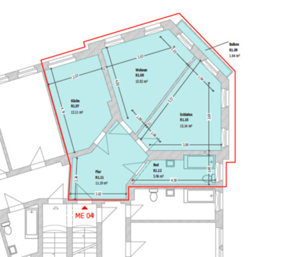 Foto - Etagenwohnung zur Miete in Dresden
