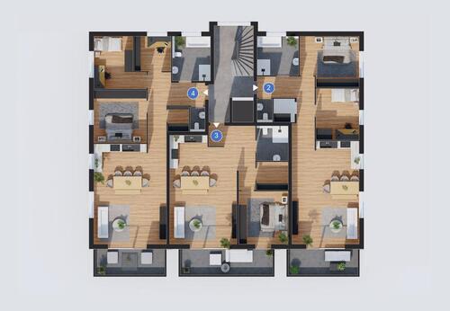 Foto - Etagenwohnung in Minden zur Miete