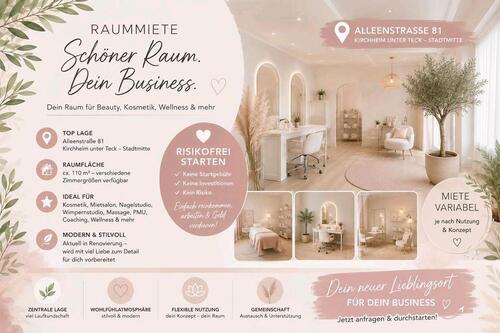 Foto - GEWERBFLÄCHE MIETESALON KOSMETIK LOFT IN TOPLAGE ZU VERMIETEN