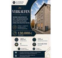 Mehrfamilienhaus in Altenburg – 4 Wohneinheiten - Leipzig Mitte