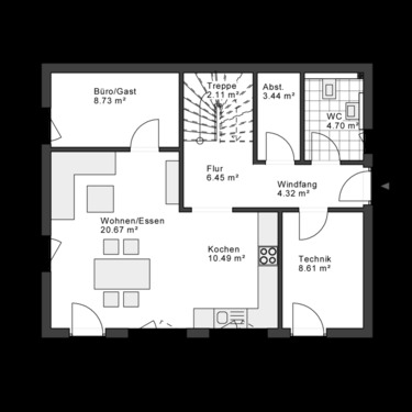 Foto - 4 Zimmer Einfamilienhaus zur Miete in Witten