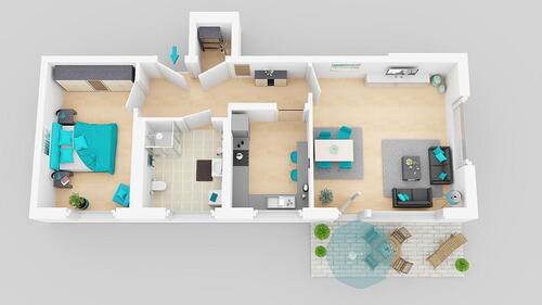 Foto - 2 Zimmer Etagenwohnung in Schönebeck (Elbe)