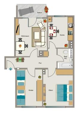 Foto - 3.5 Zimmer Etagenwohnung in Dortmund