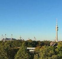 Schönes und zentrales 1-Zimmer Apartment mit Balkon und Weitblick - München Maxvorstadt