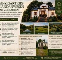 Einzigartiges Landanwesen mit 2.48 ha Grundstück, Teichen uvm. - Alsdorf