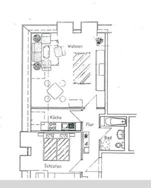 Foto - 3 Zimmer Dachgeschoßwohnung in Bayreuth