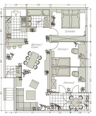 Foto - 4 Zimmer Etagenwohnung zur Miete in Villingen-Schwenningen