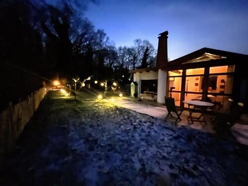 Foto - Rostock Kamin Ferienbungalow Hund erlaubt Last Minute frei