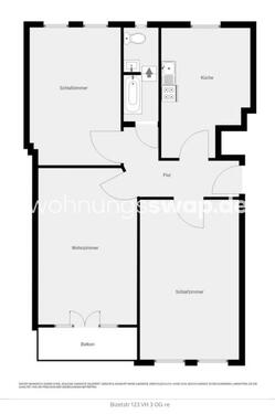 Foto - Etagenwohnung in Berlin zur Miete