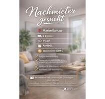 Helle 2-Zimmer-Erdgeschosswohnung in Maximiliansau - Wörth am Rhein