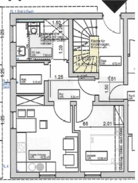 Foto - 2-Zimmer Wohnung - 690,00&nbsp;EUR Kaltmiete, ca.&nbsp; 54,00&nbsp;m&sup2;