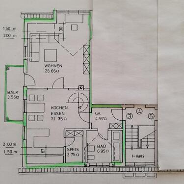 Foto - Excl. 2,5 ZKB Maisonettewohnung in MintrachingRoith zu vermieten