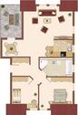 Foto - 3 Zimmer Dachgeschoßwohnung zur Miete in Herborn