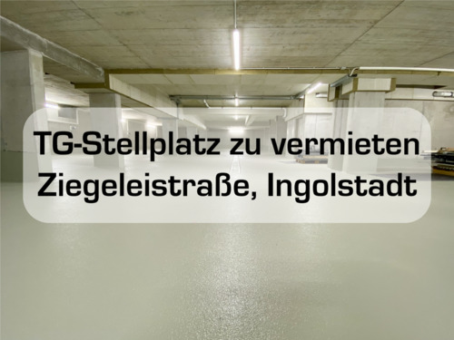 Foto - Tiefgaragenstellplatz zu vermieten: Ziegeleistraße, 85055 Ingolstadt