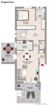 Foto - EG Maisonettewohnung mit toller Raumaufteilung mit Garten