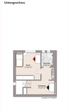 Foto - 3 Zimmer Maisonettenwohnung zum Kaufen in Büttelborn