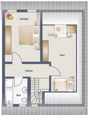 Foto - Maisonettenwohnung in Herford zur Miete