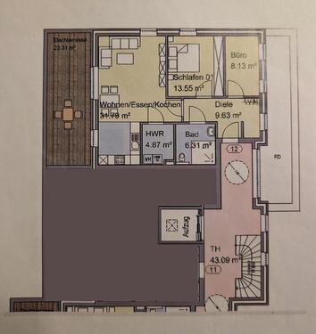 Foto - 3 Zimmer Etagenwohnung in Dörpen