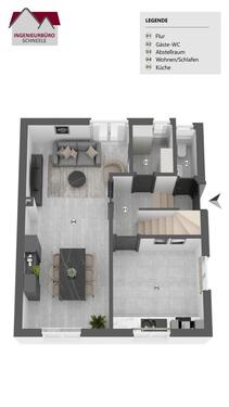 Foto - 5 Zimmer Doppelhaushälfte zum Kaufen in Augsburg