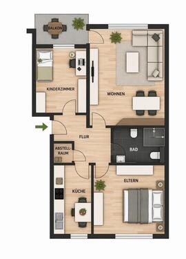 Foto - Erstbezug nach Sanierung 